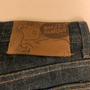 Naked and Famous Weird Guy slim fit